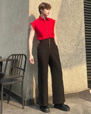 Mai Vũ Luân Instagram - Tet is coming 🧧
Clothes: @lovesick.workshop 
#maivuluan