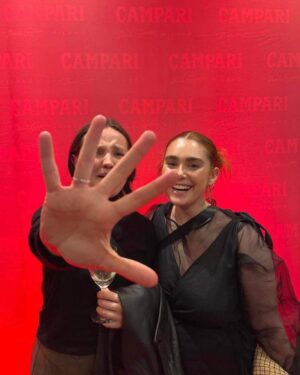 Maiah Stewardson Instagram - @_parkinglott and maiah go to MIFF @melbfilmfest ✋🏼✋🏼✋🏼