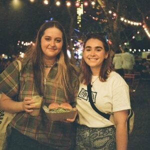 Maiah Stewardson Instagram - my favourite, sparkly, smooshy moment on kaurna land with my best friends 🧚🏼‍♂️🍄❤️‍🔥
