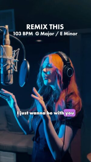 Maisy Kay Instagram - REMIX MY SONG “TECHNICOLOR HONEYMOON!” 103 BPM G Major / E Minor ✨ I can’t wait to hear what you come up with!! 🫶🏻 Download my vocals at the link in bio! #remixthis #newmusic #popmusic #remix