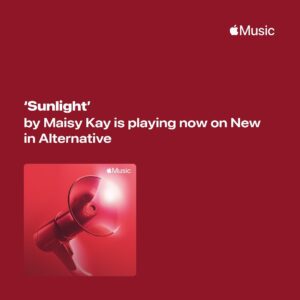 Maisy Kay Instagram - Thank you so much for all of the “Sunlight” love 💛 Listen at the link in bio!