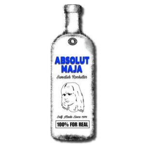 Maja Ivarsson Instagram - I was born in a small fishing village called Åhus. They make the absolute vodka there. And they alao made a little girl called Maja.
