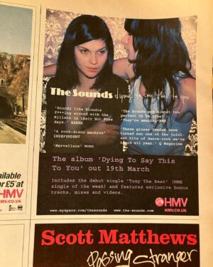 Maja Ivarsson Instagram - NME. It’s was such a big deal for us to be in such a classic magazine. I remember the tour buss driver kept eating all my leftovers. I remember a great crowd and hopefully we see you in “monkey island”soon (internal joke) @thesoundsband