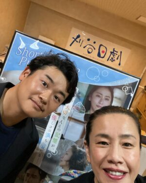 Makiko Watanabe Instagram - Short Trial Project 2023
「サヨナラを決めた日」
北畑龍一監督と愛知県刈谷日劇さんにて、舞台挨拶に参加してまいりました。

初めて伺う刈谷日劇さんは来年70周年を迎えられます！
初めて上映した作品は「ローマの休日」だそうです。
館内はビッチリと上映作品の案内が！

ご来場頂きました皆様、ありがとうございました。

館主である堀部さん、ありがとうございました！