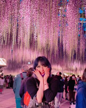 Makoto Instagram - やっと藤棚が見れました！！
去年行った時は枯れてましたから😂
#藤襲山#足利フラワーパーク#鬼殺隊#プロレスラー#藤