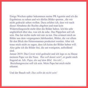 Mala Emde Instagram - Bitte weiterlesen 

⏹➡️

Danke!
#dasbindochnichtich #magazincover #tvmagazine #mehrvielfalt #frauenbild @lilie2apr @agenturplayers