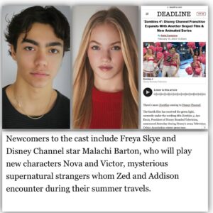 Malachi Barton Instagram - So excited to join the cast of #zombies4 @disneychannel @disneyplus