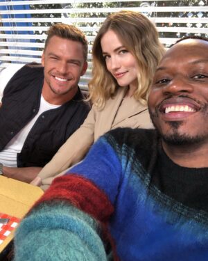 Malcolm Goodwin Instagram - Thanks for celebrating the launch of #ReacherOnPrime  with us!! Great job hosting @alberttalks ! Hope you all are enjoying the series and I appreciate all the wonderful comments sent to me! Thanks so much! 

Styled by: @apuje