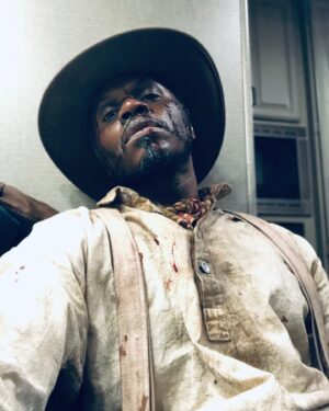 Malcolm Goodwin Instagram - Blood, sweat, tears and more blood. Meet Barabbas. #retribution @thunderbird_films