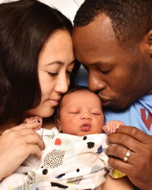 Malcolm Goodwin Instagram - What a year. Role of a Lifetime:) #grateful #newdad #lovelove @milycooperphotography