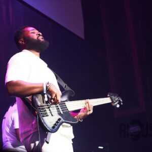 Malcolm-Jamal Warner Instagram - How it started: Last year, my wife and I went to see @orchestranoir. How it turned out: This year, we went back on a double date with my lifelong sister/homie @keshiaknightpulliam and @mrbradjames but this time I’m sitting in on two songs playing my @anacondabasses for a sold out floor to ceiling audience. Thank you @orchestranoir for the shot. And thank you, ATL, for the continuous love. And a huge thank you to the #atlmusiccommunity for welcoming me, supporting me, and being a big part of my growth and development as a musician. The welcome doesn’t come without making me work for it. And I appreciate that even more. #gratitudeabounds #anacondabasses #orchestranoir #malcolmjamalwarner #malcolmjamalwarnersmileslong #atl #atlanta #jammingontheone