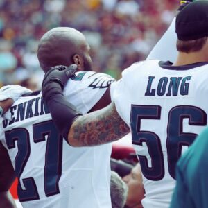 Malcolm Jenkins Instagram - With friends like these, who need enemies! 😂 This never gets old. Yeah Chris @laflamablanca95, the get back is real! 

Check out a few highlights coming from my interviewer on the Green Light Podcast @greenlightpod with Chris Long. 

Find out about my life changing experience on the Ayahuasca Journey... 

Stay tuned! 

👉whatwinnerswonttellyou.com

#greenlightpodcast #malcolmjenkins #malcolmjenkins #chrislong
#phildadelphiaeagles #eaglesnation #eagles #flyeaglesfly #gobirds
#whatwinnerswonttellyou #nflmemes #nflfootball #humor #comedy
#nflfootball #americanfootball #sportscomedy #nflcomedy #nfldaily
#viral #trending #instasports