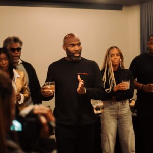 Malcolm Jenkins Instagram - End to a memorable weekend with family and friends. Here's to the next chapter 🥃 Thank you for all the love and support. 🖤

🎬 @bybueze 

#malcolmjenkins #whatwinnerswonttellyou #malcolmjenkinsbook #wwwty #ohiostatealumni #ohiostateuniversity #ohiostatefootball #malcolmjenkinsfoundation