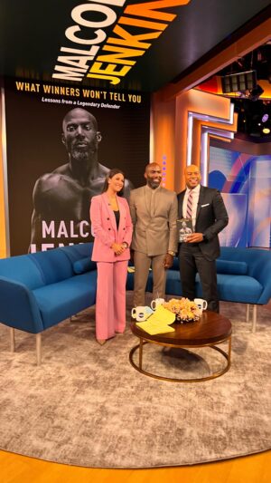 Malcolm Jenkins Instagram - Check on your strong friends! 

Although I learned to compartmentalize.... as the pressure grew, I found myself in a place that I was contemplating suicide... and had to ask for help.... had to make sure I took care of me first so I could be there for other people.

I hope my transparency helps someone.

What Winners Won't Tell You available at major book retailers today. 

National Suicide Prevention Lifeline 
1-800-273-TALK(8255)

👉whatwinnerswonttellyou.com

📸: @bybueze

#whatwinnerswontellyou #wwwty #malcolmjenksbook #malcolmjenkins 
#goodmorningamerica 
#blackmenmentalhealth #blackmenmatter #blacklivesmatter #suicidepreventionmonth #suicide #suicideprevention #suicidepreventionawareness #selfcare #mentalhealth #mentalhealthawareness 
#nflnews #nfl #nflfootball #eaglesnation #saintsnation #philadelphiaeagles #neworleanssaints #flyeaglesfly #whodat 
#newbookstagram #sportsmemoir #football #blackexcellence #omegapsiphi
#worldmentalhealthday