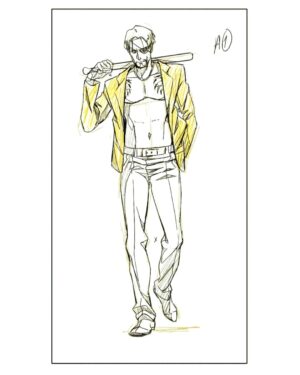 Malcolm Wope Instagram - Goro Majima Animation exercise. 9fr walk cycle where I was focusing on folds

#animation #yakuza #goromajima #anime