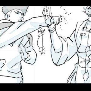 Malcolm Wope Instagram - Kungfu is Dead -

This project is so dear to my heart and has been in development for the past 3 years. Still pushing to get this made into something  and honestly just find alot of joy diving into it's world. Wanted to share my love for it with some choreography I've been working out!

I'm a big fan of early 90s martial arts films and try to infuse that energy into my animation as well as elevate it with the strengths animation provides.

Jay fights mostly using hand work and grappling whilst Hak is a long ranged kicker.

They are both performing the 99th tiger style forbidden art against Shen Zen's dragon style.

#kungfuisdead #anime #sakuga #3danimation