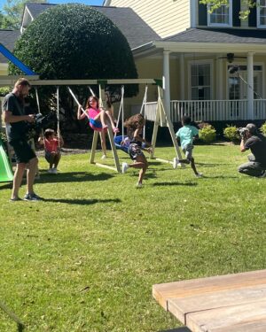 Maleaha Winfrey Instagram - I had an amazing time on set this week with my fabulous set family and friends!! Thanks so much @darcietalentagent @eriskids  #actress #industrykids #talentedkids #blessed #youthtalentconnection #mixedkids