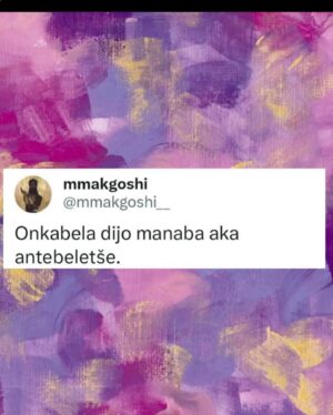 Mamarumo Marokane Instagram - TWII🍃

#sepedi