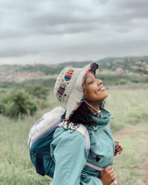 Mamarumo Marokane Instagram - Re tsene 🍃 #hiking