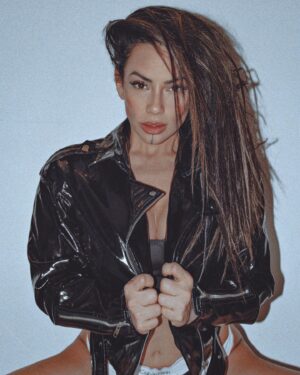 Manal El-Feitury Instagram - Lost in the moment, found in the shot. 💫 💋 Channeling confidence, one pose at a time. 💃