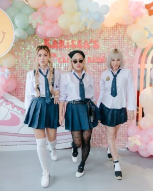 Manaswee Krittanookul Instagram - Happy birthday KC 🩵📘🖌️ 
We love you 🩵📘✏️

Thanx to @partyanimals.bkk 🎈