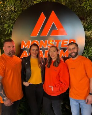 Mandy Böhm Instagram - 🧡🖤 Team Monster Academy 🖤🧡
Hat heute sich nach der harten Arbeit  der letzten Monate mit einem exklusiven Soft Opening belohnt.

Auf eine erfolgreiche gemeinsame Zukunft 

@manuel_moel79 | @milena_moel | @mandy_monster_mma | @kk_kakhorov_