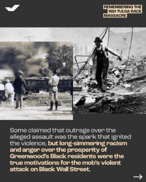 Mandy Patinkin Instagram - Repost from @whenweallvote on 5/31
•
“I have lived through the massacre every day. Our country may forget this history, but I cannot.” – Viola “Mother” Fletcher, oldest known survivor of the 1921 Tulsa Race Massacre.

We will never forget this history, Mother Fletcher. On its 103rd anniversary, we honor the lives of the #TulsaRaceMassacre victims and the legacy of The Greenwood District — a community that exemplified the power of Black excellence, Black success, and Black freedom.