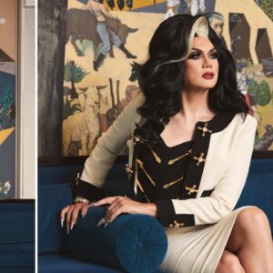 Manila Luzon Instagram - VOGUE outtakes: An Alternative Guide to Manila by Its Unofficial Queen, Manila Luzon
Vogue.com
@manilaluzon wearing the @moschino faucet details bouclé jacket, black cutlery corset, and the faucet detail bouclé pencil skirt
Nails from @paintnstyle 
Shot in location at @rafflesmakatihotel 
Photography by @joshtolentino 
Styled by @geejocson 
Assisted by @angelovasallo__ @jasonnmago
Makeup by @iowani 
Hair by @hairbyjquinn 
Article by @ikliger 
Mural by @marcelantonio65