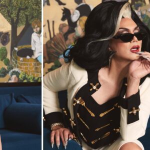 Manila Luzon Instagram - VOGUE outtakes: An Alternative Guide to Manila by Its Unofficial Queen, Manila Luzon
Vogue.com
@manilaluzon wearing the @moschino faucet details bouclé jacket, black cutlery corset, and the faucet detail bouclé pencil skirt
Nails from @paintnstyle 
Shot in location at @rafflesmakatihotel 
Photography by @joshtolentino 
Styled by @geejocson 
Assisted by @angelovasallo__ @jasonnmago
Makeup by @iowani 
Hair by @hairbyjquinn 
Article by @ikliger 
Mural by @marcelantonio65