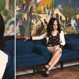 Manila Luzon Instagram - VOGUE outtakes: An Alternative Guide to Manila by Its Unofficial Queen, Manila Luzon
Vogue.com
@manilaluzon wearing the @moschino faucet details bouclé jacket, black cutlery corset, and the faucet detail bouclé pencil skirt
Nails from @paintnstyle 
Shot in location at @rafflesmakatihotel 
Photography by @joshtolentino 
Styled by @geejocson 
Assisted by @angelovasallo__ @jasonnmago
Makeup by @iowani 
Hair by @hairbyjquinn 
Article by @ikliger 
Mural by @marcelantonio65