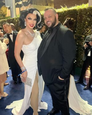 Manila Luzon Instagram - The beautiful people were out last night at the @ejaf Oscar Party helping raise nearly $11 million for AIDS research 🤍 #EJAFOscars