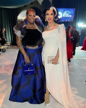 Manila Luzon Instagram - The beautiful people were out last night at the @ejaf Oscar Party helping raise nearly $11 million for AIDS research 🤍 #EJAFOscars