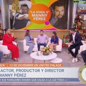 Manny Pérez Instagram - Muchas gracias @despiertamerica por el apoyo y el tiempo. 🙏🙏🙏🙏

@lasoga3vengeance Disponible MAÑANA en todas las Plataformas Digitales!!!!🔥🔥🔥🔥🔥

Tune in TOMORROW On Demand & Streaming platforms! 🔥🔥🔥🙏

@freestyledigitalmedia @eltiguerevacano @juancantolshow @anarussell78 @rafael_vargas_71 @cachicha @carlosmontesquieu @crusita___ @haidycruzfit @francisca @celinestoribio @papi__entertainment #lasoga3vengeance #thriller #action #actionthriller #lasoga #actionmovie #actionfilm #newrelease #latinosinfilm #independentfilms #supportindiefilms #indiefilm #reaction #takeaction #actionsports #actions #actioncam
