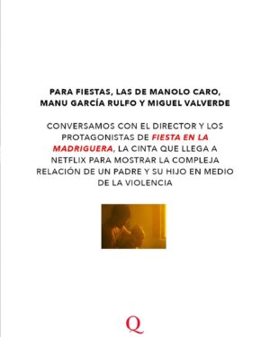 Manolo Caro Instagram - Fiesta en la madriguera de @manolocaro, protagonizada por @manu_rulfo y Miguel Valverde, se convirtió ya en lo más visto de @netflixlat. Conversamos con ellos antes de su estreno y eso fue lo que nos contaron. 

Fotos: @anyluhp 
Entrevista: @elefante_analfabeta 

#fiestaenlamadriguera #manolocaro #manugarciarulfo #miguelvalverde