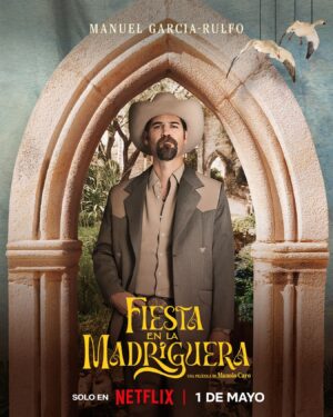 Manolo Caro Instagram - ✨ Manuel García-Rulfo da vida a Yolcaut, un hombre que está dispuesto a todo para hacer realidad los deseos de su hijo; Tochtli.🏰🦛

‘Fiesta en la madriguera’, la nueva película de Manolo Caro, llega este 1 de mayo, solo en Netflix. 👀