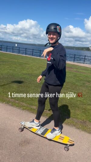 Måns Möller Instagram - Efter 1 h träning gjordes ordentliga framsteg!!!