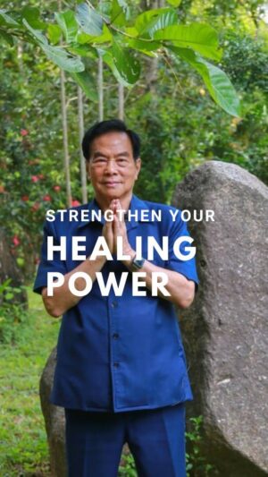 Mantak Chia Instagram - How to Strengthen Your Healing Power💥

Our body and mind have a natural ability to heal. Using Taoist practices you can find the healer inside and use these natural powers to heal yourself🧘

For millennia, Tao Masters researched methods for achieving longevity, health and boundless energy✨

After all, they turned inwardly and found that everyone possesses an inherent ability to heal themselves and others❤️

👉🏻Tao Masters realized that to connect with the Grand Universe and receive its blessings and healing energy, we first need to gain control of our inner universes. 

Inner Smile is one of the most powerful techniques for healing. Master Chia always uses this meditation during his Healing Sessions.

When successfully mastered, the Healing Practices can bring about multiple benefits, such as increased energy, reduced stress and anxiety, and a greater sense of calm and emotional balance.

🔥If you want to discover one of these ancient Taoist Healing techniques, join Master Mantak Chia’s beginner-friendly LIVE Online Healing Sessions.

🗓️On March 24, 1 pm CET Mantak Chia will do online Healing session with Primordial sound and Energy Transmission. 

Translations into French,Spanish, German and Russian are confirmed🇫🇷🇪🇸🇩🇪🇷🇺

During this session you will do Inner Smile meditation: you learn to listen to your Inner Voice and get good energy in your internal organs to attract the Primordial Sound🎙️

You will go into deep meditation where Grandmaster will guide you to the moment of hearing the Primordial Sound.

🗓️On March 31st you are welcome to join Cosmic Vision with  Energy Transmission.

Cosmic Vision exercises improve focus by training all the muscles surrounding the eyes👁️

In this session you will learn the basics of Cosmic Vision Healing, where Grandmaster Mantak Chia will  transmit energy to help you activate the energy points in the palms for healing work❤️‍🔥

Translations into French,German and Russian confirmed 🇫🇷🇩🇪🇷🇺

✅Lifetime access included 

Many Master Chia’s students witness the power of cosmic Violet Light and begin their initial healing process through his powerful sessions🙏

💌Write world code HEALING to learn more