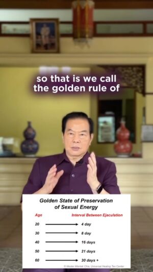 Mantak Chia Instagram - Can a man imagine orgasm without ejaculation 🧐? Probably, a few.

However, after starting with Taoist sexual energy practices, most men begin to experience multiple orgasms within 3 to 6 months. If you have an intimate, loving partner, that will accelerate the process 💜

An average man spills roughly 15 litters of his seed in a lifetime ― if redirected, this resource would become a vast store of energy for healing and rejuvenating. But what about sensual satisfaction and pleasure of the flesh?

Through Taoist sexual practices most men realise that real sexual fulfilment lies not in feeling how the life is going out of you but in increasing the awareness of the vital current of Qi that flows through the loins✨

Multiorgasmicity ultimately leads to the whole-body orgasm — a rolling expansion of orgasmic energy throughout the whole body.

In Taoism semen is considered to be an important substance rich in easily absorbable nutrients and energy that can revitalize your body and mind.

Creating sperm is a complex process, requiring a diversion of resources that otherwise might go into assuring a male’s long-term health.

By applying special Taoist techniques men can retain the outward ejaculation and transform it into an internal orgasm. This way the conserved life-force is channelled within to renew the whole body and revitalise the brain.

❤️On December 8-19th Master Mantak Chia will teach ancient Taoist practices both for men and women, in relationship and single on-spot in Thailand 🌏 as well as online with lifetime access to the recordings💻

Beginners are more than welcome as Master Mantak Chia will guide you step by step from fundamentals to advanced sexual practices.

 🔥Benefit from a possibility to ask your questions related to practice. There will also be practice classes with the Universal Healing Tao System Instructors for better understanding of theory and establishing your daily routine.

⚡️ Last chance to join the class online with an early bird 20% off 💥! Write the word LOVE in the comments to book last places👇🏻