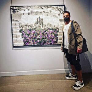 Manu Bennett Instagram - Greek artist #georgehadoulis