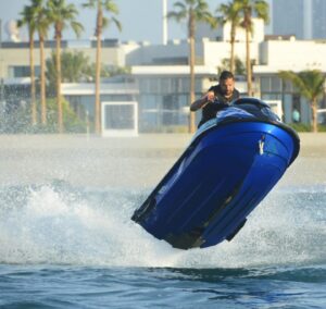 Manu Bennett Instagram - Life is a launching pad #Dubai #jetski #horsepower #water #life #travel #freedom