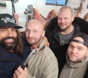 Manu Bennett Instagram - With my Viking brothers. Some tough M Fkrs🇦🇺💪🏾💪🏻🇮🇸