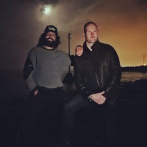 Manu Bennett Instagram - Hanging with the Viking @valurk
