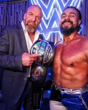 Manuel Alfonso Andrade Oropeza Instagram - Congratulations to @andradealmas on capturing the WWE Speed Championship and ushering in the next chapter of #WWESpeed. Now, we just need to find his first challenger...
