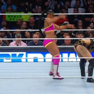 Manuel Alfonso Andrade Oropeza Instagram - Last week on #SmackDown: @carmelo_wwe, @andradealmas and @chelseaagreen all qualified for the #MITB Ladder Match... who’s next? Find out TONIGHT! 💰💼🪜