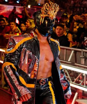 Manuel Alfonso Andrade Oropeza Instagram - Royal rumble 2024 #rr2024 #thereallatinoman #andradeelidolo