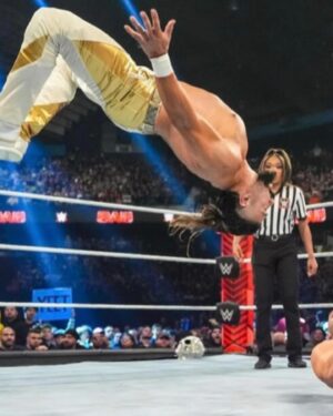 Manuel Alfonso Andrade Oropeza Instagram - Thank you Chicago 
Thank you WWE Universe 👊🏼👊🏼👊🏼

 
#andradeelidolo #wwe