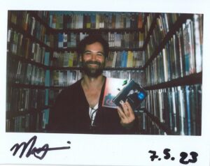 Manuel Garcia-Rulfo Instagram - Thank you @criterioncollection for having me. Coolest closet in NY!