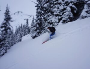Marc-André Leclerc Instagram - Good powder #arcteryx #blowshituplikeapowdergangster photo: @tom__livingstone