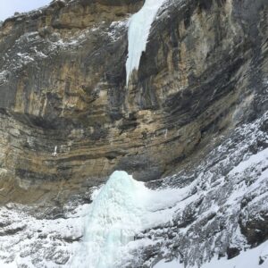 Marc-André Leclerc Instagram - Good day up the icefields parkway with @tom__livingstone . Stoked to be pulling on tools again! #dmmclimbing #arcteryx