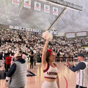 Marc D'Amelio Instagram - Great weekend in Connecticut with friends. UConn nation was insane this weekend. Congratulations to my guy, Richard Rip Hamilton for having his number retired.